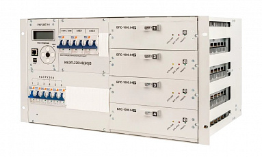 ИБЭП-220(380)/60В-80А-4/4 (1000)-6U-LAN