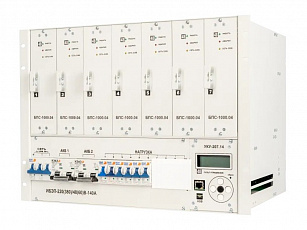 ИБЭП-220(380)/48В-140А-7/7 (1000)-8U-LAN