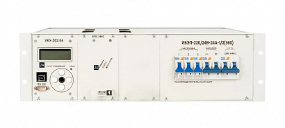ИБЭП-220/24В-24А-1/2 (360)-3U